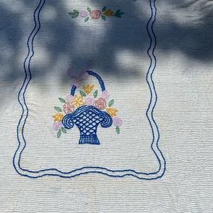 Vintage Chenille Bedspread